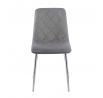 PŘEDPRODEJ -15% do 02.03 ! Židle velvet - Riviera 91 šedá K6-FX (S)