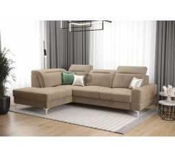 Rohová sedací souprava MALIBU MINI 180X250 - levá, béžová