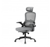 Kancelářská ergonomická herní židle  V Light šedá