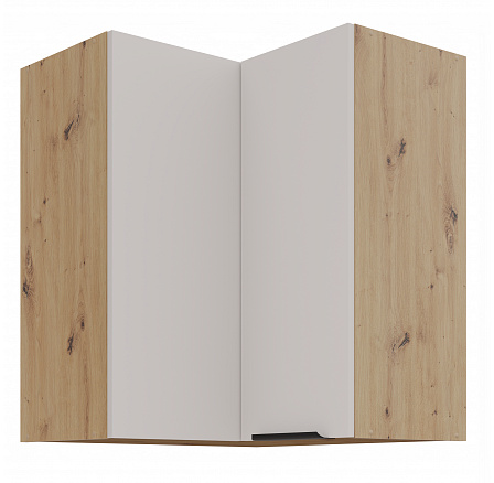 Horní rohová skříňka SOLEA - 60x60 GN-72 2F (90°), Dub Artisan/Kašmír Horní rohová skříňka SOLEA - 60x60 GN-72 2F (90°), Dub Artisan/Kašmír