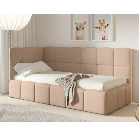 Postel TUNIS 200 x 90, vysoký bok, Paros 2, Levá Postel TUNIS 200 x 90, vysoký bok, Paros 2, Levá