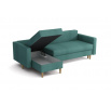Rohová sedací souprava Anabel UNI zelená