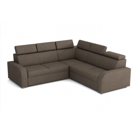 Rohová sedací souprava Norway UNI 2F-R-2U hnědá Rohová sedací souprava Norway UNI 2F-R-2U hnědá