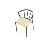 Jídelní židle K515, Přírodní/Černá
