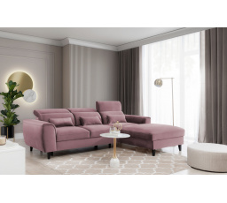 Rohová sedací souprava Foble, Velvetmat 24 Pravá