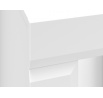 Vitrína LAHTI 07, Bílá/Bílý mat
