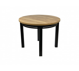 Ø100+3x40 URAN Laminát Kulatý Nohy Rovné