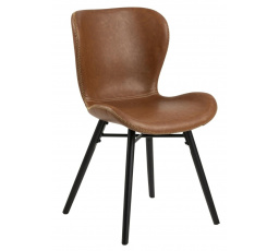 Židle Batilda Retro brandy /černá
