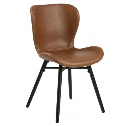 Židle Batilda Retro brandy /černá