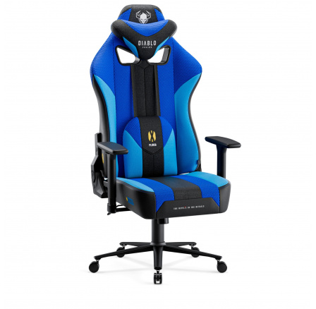 Textilní herní křeslo Player 2.0 King Size, Frost Black