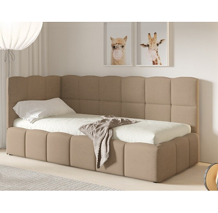 Postel TUNIS 200 x 90, vysoký bok, Paros 3, Levá Postel TUNIS 200 x 90, vysoký bok, Paros 3, Levá
