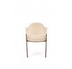 Jídelní židle K344, béžová