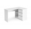 Psací stůl BEGA, Bílá UNI