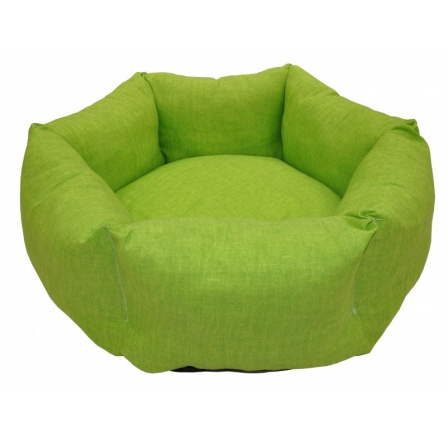 Pelíšek AXIN šestihran - světle zelený melír