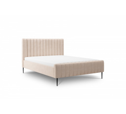 Čalouněná postel Nicole 160x200, Salvador /černé nohy
