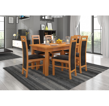 Sada stůl s židlemi RODOS 14 Olše Sada stůl s židlemi RODOS 14 Olše