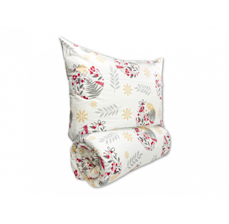 Vánoční povlečení francouzské bavlna 240x200,70x90 Stella