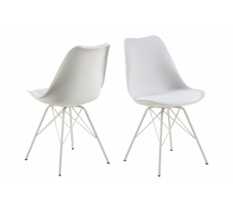 Židle Eris PP bílá/bílá