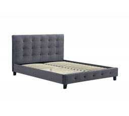 Čalouněná postel 160x200 šedá LT4-FX