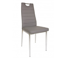 Židle šedá  DC2-001-B