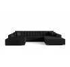 Rohová sedací souprava VENETO, Soft 11 black