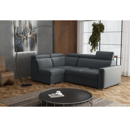 Sedací souprava Petrit VI levá Paros tmavě šedá