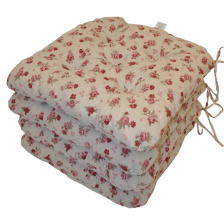 Sedák UNI Maxi motiv růže - set 4 kusy