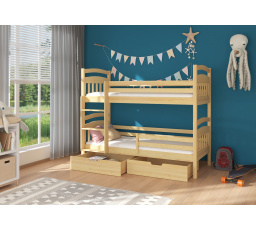 Dvoulůžková palanda ADA 200x90 Borovice