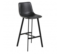 Barová stolička Oregon PU černá
