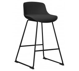 Barová stolička Tina low Black PU