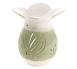 Aroma lampa keramická, barva zelená
