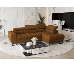 Rohová sedací souprava ASPEN MINI 260x170 cm - pravá, oranžová