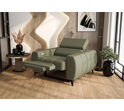 KŘESLO PORTO RELAX PŘÍRODNÍ KŮŽE