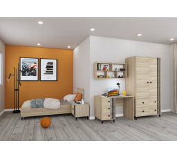 Dětský pokoj - FOX 4, Dub Sonoma