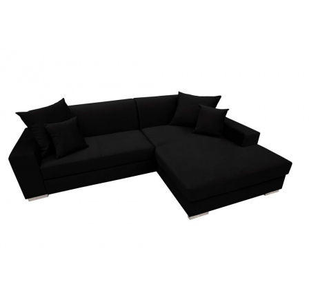Rohová sedací souprava Mexicana P černá Rohová sedací souprava Mexicana P černá
