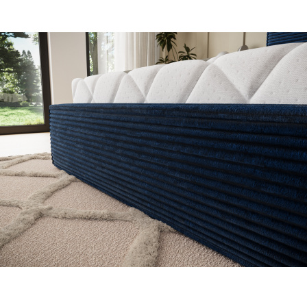 Pesillo Postel + dřevěný rám/ standardní zvedání/ úložný box na lůžkoviny 140x200 Modullo 40 1