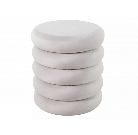 Taburet CALVI, Béžová VELVET 250