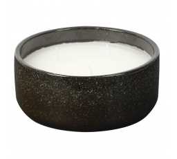 Svíčka Glaze XL v černé keramice