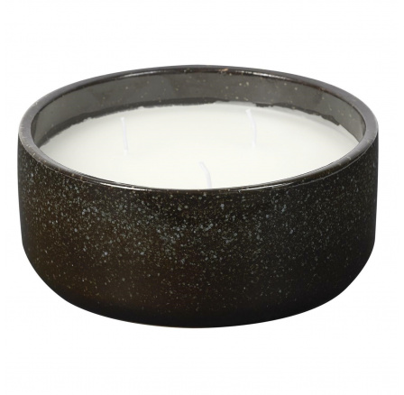 Svíčka Glaze XL v černé keramice