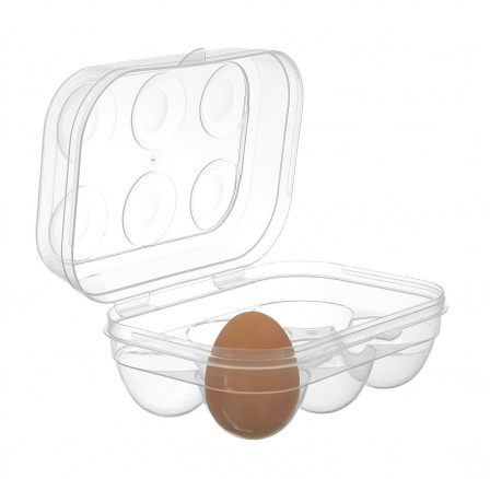 Plastový průhledný obal na vejce
