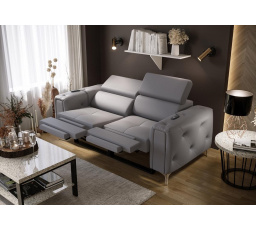 Sofa ORION II , relax 190 cm přírodní kůže - přírodní kůže - volitelná barva