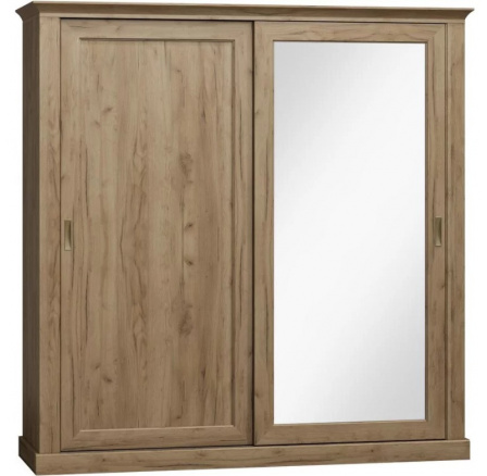 ANTICA Šatní skříň 211 Kraft Zlatý