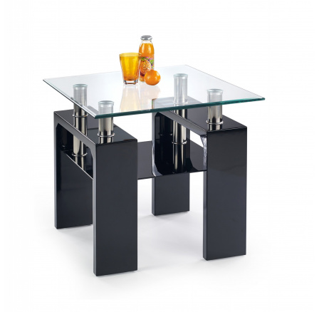 Konferenční stůl DIANA H KWADRAT, černý