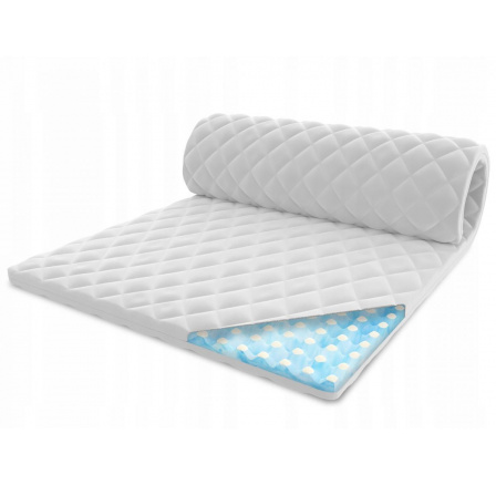 Vrchní matrace Topper MALTA, Profilovaná pěna RavineBlue, 180x200 cm Vrchní matrace Topper MALTA, Profilovaná pěna RavineBlue, 180x200 cm