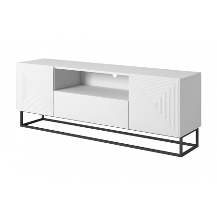 TV komoda Asha, bílý mat