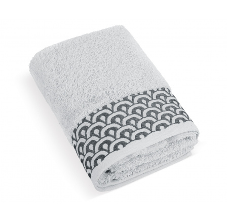 Froté ručník Krajka 50x100cm 500g světle šedá