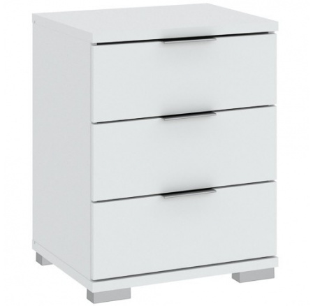 Komoda PRAHA 3S, Bílá