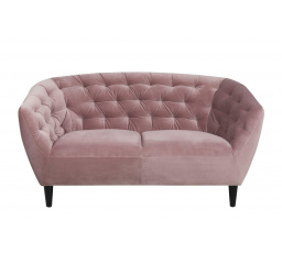 Sofa Ria VIC 2-místná růžová