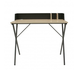 Psací stůl Brico černý přírodní