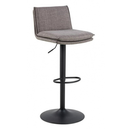 Barová stolička Flynn světle šedá